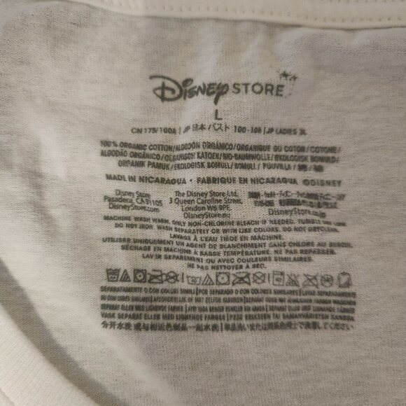 Disney Minnie Mouse Heart "Will You Be My Mickey?" Graphic Womens T-Shirt Size L - Picture 9 of 12